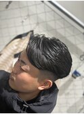 メンズパーマ/テーパーフェード/スパイキーショート/理容室 U