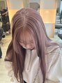 タイドヘアー 茨木2号店(TIDE HAIR) 柔らかい色味のカラーが好きです!