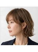【所沢市狭山ヶ丘】40代が感動する「光を放つ」髪質改善カラー