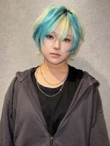 ノブレス(NOBLESSE) ショートウルフ×ペールデザイン