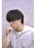 トラスト ザ バーバー 東京駅日本橋店(TRUST the Barber) 波巻きパーマ/メンズカット