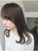 柔らかセミロング