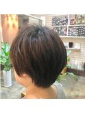 【リアルお客様スタイル】すっきりショート