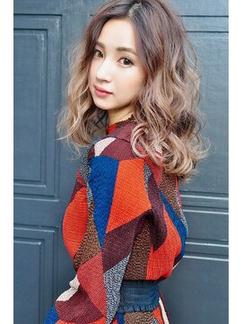 ソーホーヘアーアンドボタニカル 大橋店(SOHO hair & botanical) 【SOHO】Sepiawoman×natural×ベージュグラデーション