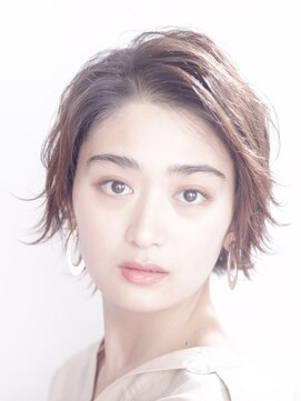 アフロディーテ 銀座(APHRODITE GINZA) 黒髪/グレーベージュ/レイヤーロング/前髪パーマ/銀座