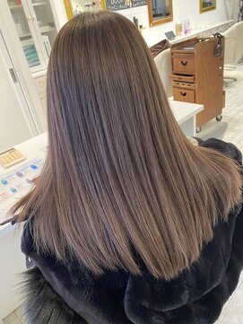 マシェリ バイ ハセ(ma cherie by HASE) ツヤツヤグレージュ/ダークアッシュ/艶カラー