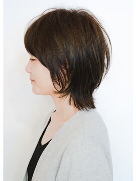 サロン マーニ(salon m ni) グレイカラー2.0/オシャレ染めの白髪染め/ウルフショート