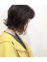 ベースヘアー(BASE hair)&nbsp;ゆるふわ切りっぱなしボブ