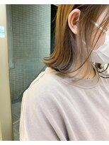 ヘアアンドメイク シークネクスト(HAIR&MAKE SeeK NEXT)&nbsp;【SeeK NEXT 門井】インナーホワイトラベンダー