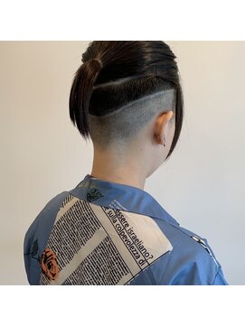 ヘアーサロンフラン(Fran) 刈り上げ女子。