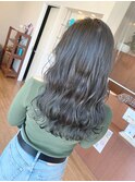 馴染ませハイライト×ダークグレージュ