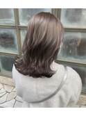 シアーマットベージュ ハイライト ミディアム