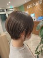 アグ ヘアー フロット 滋賀堅田店(Agu hair flot)&nbsp;ショートも人気のスタイルです