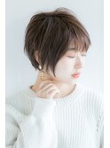大人カジュアルショート