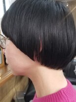 メリケンビューティーパーラー コウベ(MERICAN BEAUTY PARLOR KOBE) 黒髪マッシュショート (tomo)
