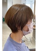 【丸みとくびれのショート】 