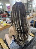 ハイライト風シールエクステ