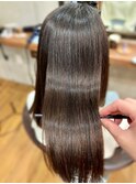 艶々ストレート×髪質改善