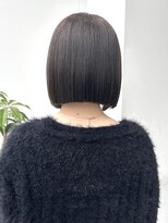 ロンド 表参道店(Lond)&nbsp;ボブ 切りっぱなしボブ 縮毛矯正 髪質改善 タッセルボブ 表参道