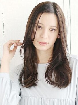 ナル 白山神社参道通り店(nalu) 大人可愛いかきあげバングのヨシンモリヘア