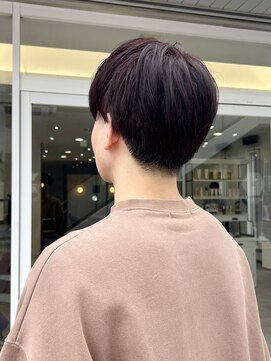 アヤラ オーガニックアンドスパ 東船橋店(AYALA) 【江添茉友】メンズカット×レッドブラウン