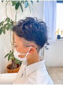 刈り上げパーマ