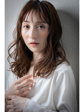 カバーヘア 上尾西口店(COVER HAIR) 乾かすだけ大人可愛い毛先パーマ韓国風ミディアムv上尾30代40代