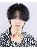 大人波巻きパーマ