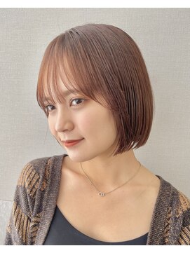 サンド クリア 横浜本店(sand clear) 楽を求めるなら"顎ラインボブ"