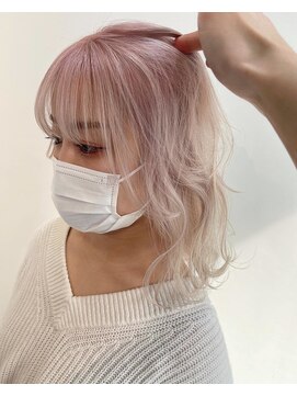 イリ 梅田(ili) ルーツカラー/ペールピンク