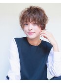 顔周りレイヤーカット小顔ボブルフブリーチなし透明感カラー大宮
