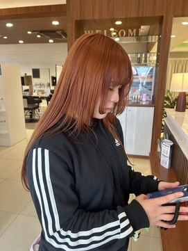 プラスリブ(Plus Lib) ブリーチカラーOrange/オレンジ