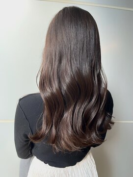 ジーナ 船橋(Zina) 髪質改善*ロングレイヤーグレーベージュ*美髪【Zina船橋】