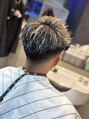 宮崎理容院 メッシュ×ツイストパーマ