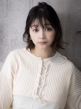 ポケット 高崎店(POCKET) ホワイトグレージュ/デジタルパーマ/チェリーブラウン/高崎66