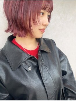 アイディー  高知(id)の写真/“韓国風トレンドスタイル”が叶う♪骨格や髪質を見極めた再現性の高いカット技術☆伸びてもまとまりやすい