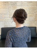 ヘアセット×編み込み【東川口　ヘアセット】