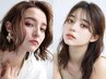 ★ブリーチなし韓国ヘア★カット＋イルミナ・アディクシーカラー＋艶TR￥8500