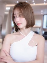 イオ 本厚木(io)&nbsp;ウルフボブレイヤーカット顔周りレイヤー髪質改善 20代30代40代