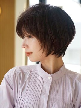 コンティロミー(CONTI ROMMY.) 本厚木くびれショート丸みマッシュボブ髪質改善◎20代~50代