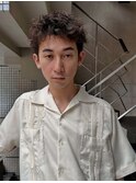 スパイキーショート/ニュアンスパーマ/メンズパーマ/メンズ