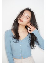 ルフュージュ バイ プロデュース 相模大野店(Refuge by Produce)&nbsp;暗髪/レイヤーカット/長めバング