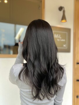 ミルバイラトット(MiL by Latot) ブリーチなしほんのりラベンダーカラー♪