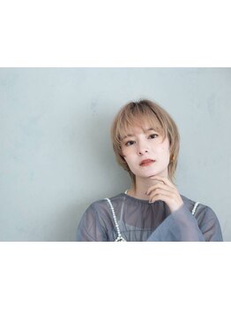 ≪ボブ≫×≪インナーカラー≫で髪にデザイン性を与え、自宅でも簡単に動きの出しやすいデザインに☆