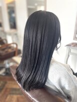 スニップヘア(snip hair)&nbsp;ブルーブラックカラー