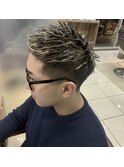 【草加】スパイキーショート×ハイライト