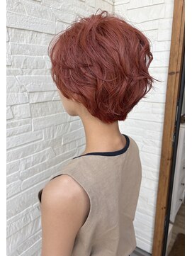 ナギ 栃木(nagi) ショート×オレンジ