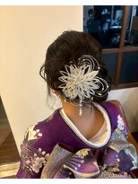 ローレン(LOREM)&nbsp;成人式ヘア1.16着物