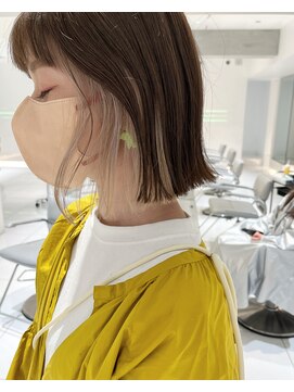 レイズ 国分寺店(RAYS) イヤリングカラー・ボブ・ミルクティーベージュ　[国分寺]