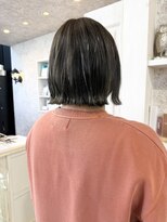 キャアリー(Caary)&nbsp;福山市美容院Caary イルミナカラーで透明感グレージュカラー30代